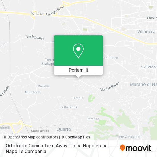 Mappa Ortofrutta Cucina Take Away Tipica Napoletana