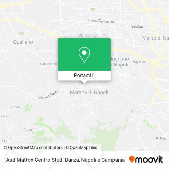 Mappa Asd Mattox-Centro Studi Danza