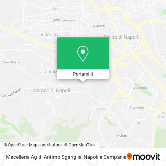 Mappa Macelleria Ag di Antimo Sgariglia