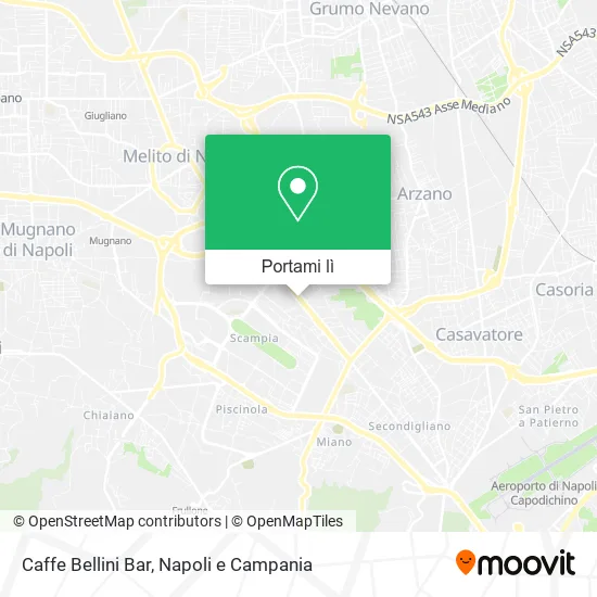Mappa Caffe Bellini Bar