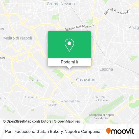 Mappa Pani Focacceria Gaitan Bakery