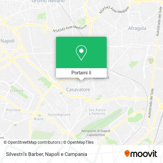 Mappa Silvestri's Barber