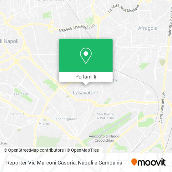 Mappa Reporter Via Marconi Casoria