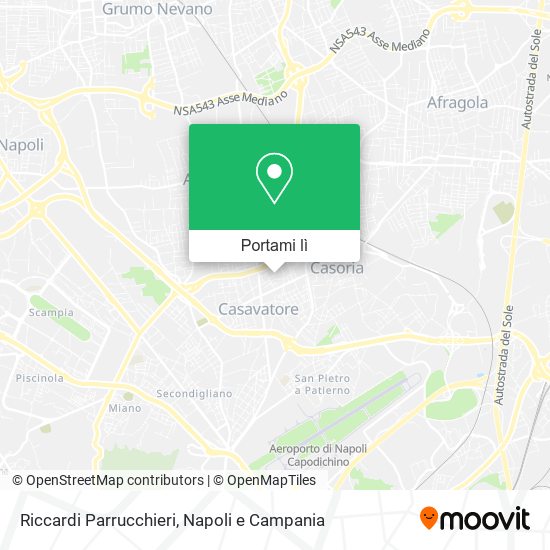 Mappa Riccardi Parrucchieri