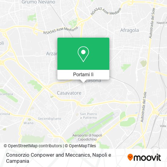 Mappa Consorzio Conpower and Meccanics