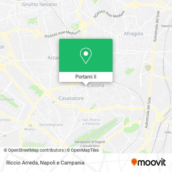 Mappa Riccio Arreda