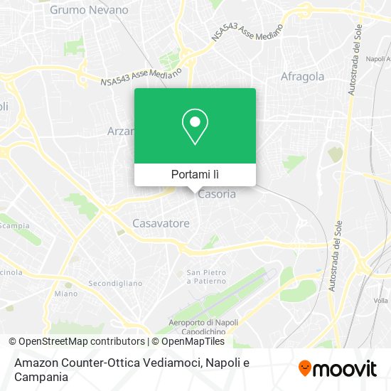 Mappa Amazon Counter-Ottica Vediamoci