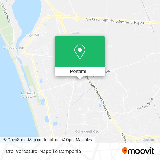 Mappa Crai Varcaturo