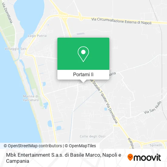 Mappa Mbk Entertainment S.a.s. di Basile Marco