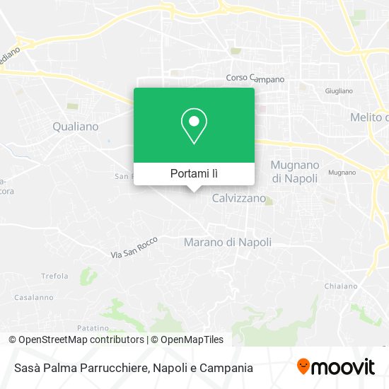 Mappa Sasà Palma Parrucchiere