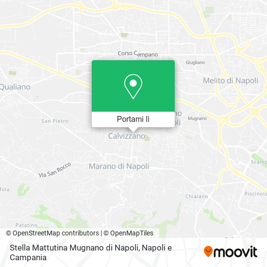 Mappa Stella Mattutina Mugnano di Napoli