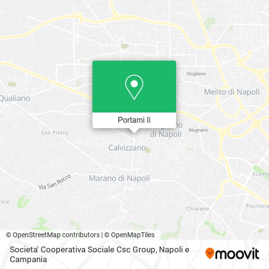 Mappa Societa' Cooperativa Sociale Csc Group