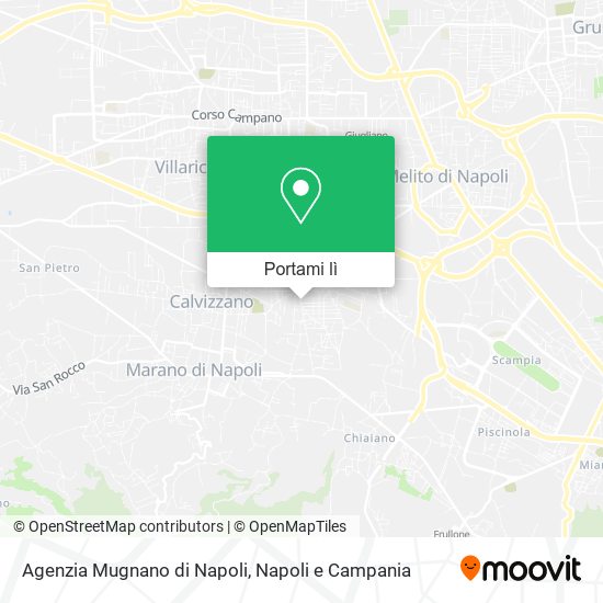 Mappa Agenzia Mugnano di Napoli