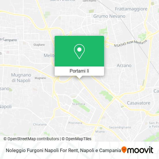 Mappa Noleggio Furgoni Napoli For Rent