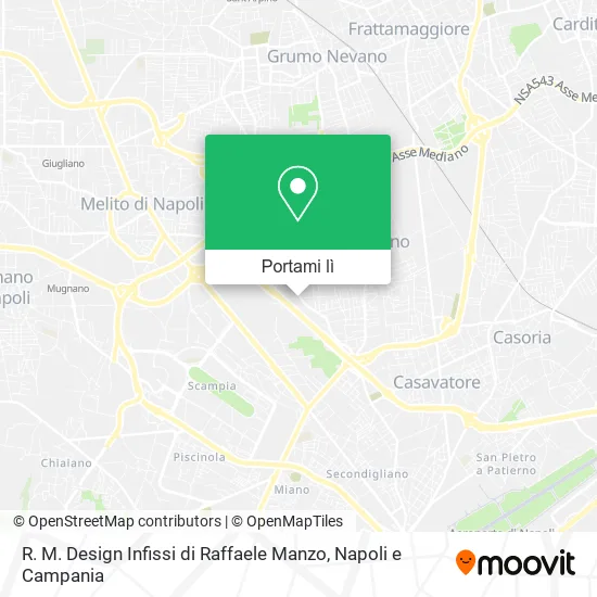 Mappa R. M. Design Infissi di Raffaele Manzo