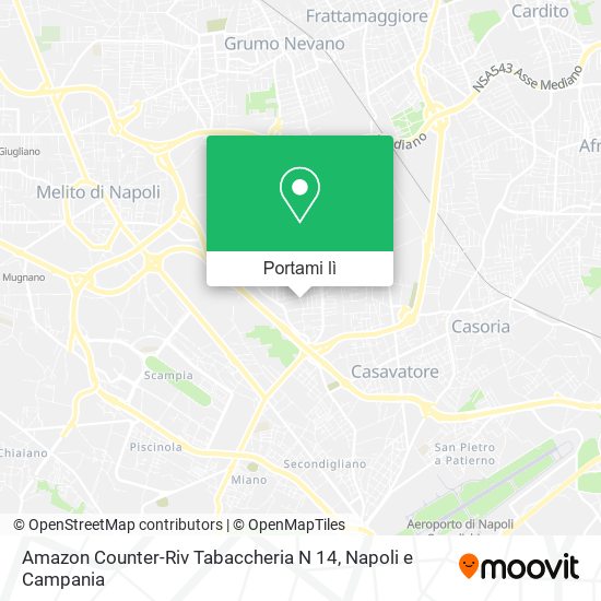 Mappa Amazon Counter-Riv Tabaccheria N 14