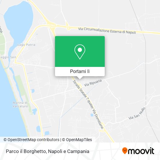 Mappa Parco il Borghetto