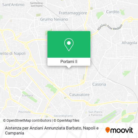 Mappa Aistenza per Anziani Annunziata Barbato