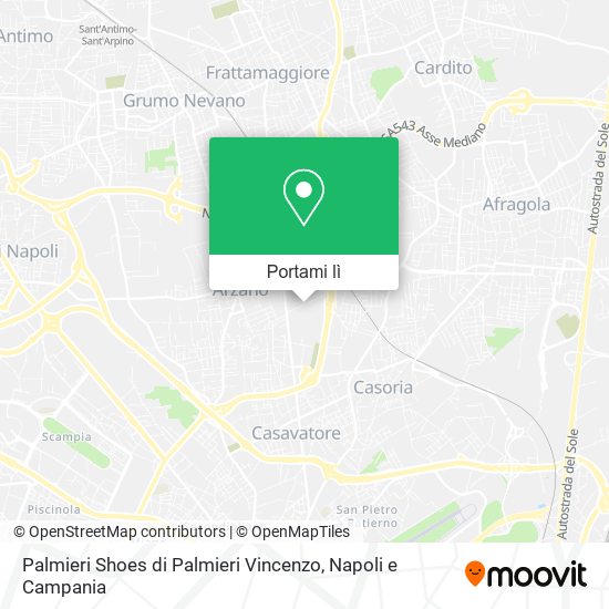 Mappa Palmieri Shoes di Palmieri Vincenzo