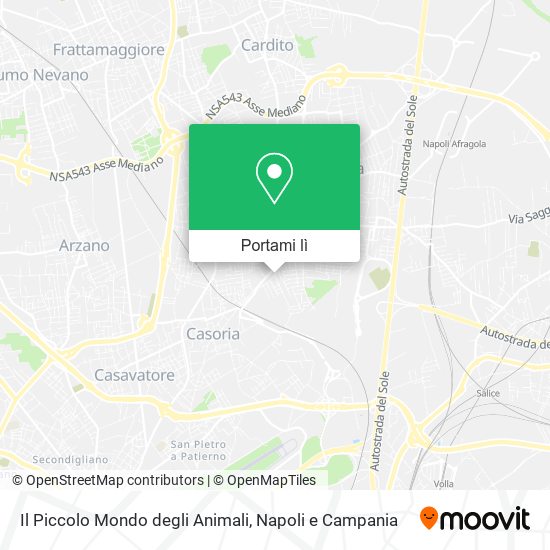 Mappa Il Piccolo Mondo degli Animali