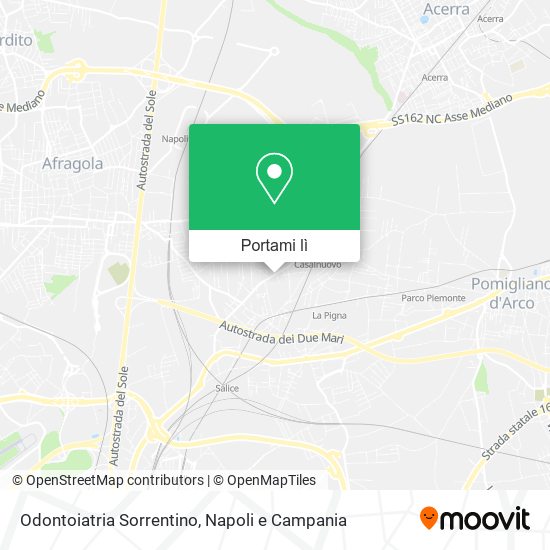 Mappa Odontoiatria Sorrentino