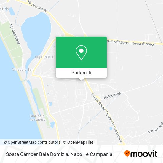 Mappa Sosta Camper Baia Domizia