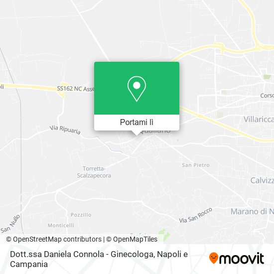 Mappa Dott.ssa Daniela Connola - Ginecologa