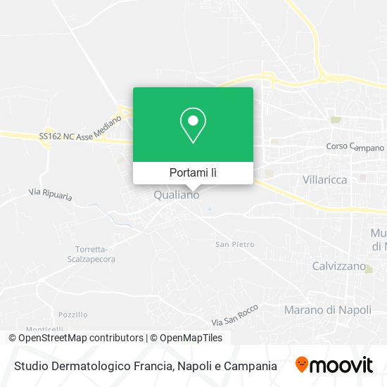 Mappa Studio Dermatologico Francia