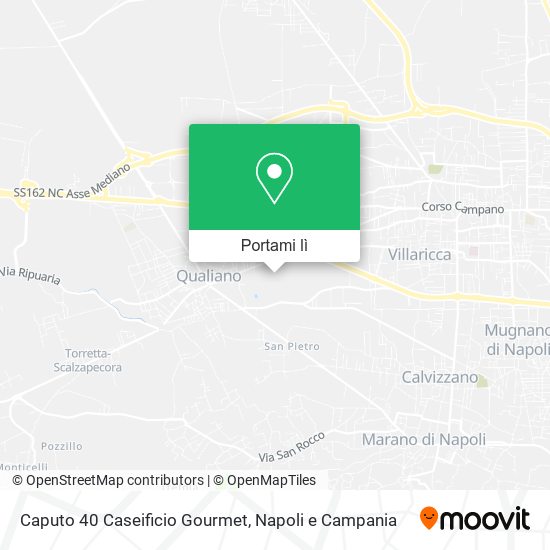 Mappa Caputo 40 Caseificio Gourmet