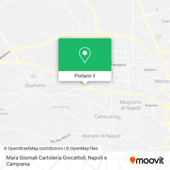 Mappa Mara Giornali Cartoleria Giocattoli