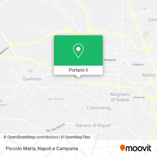 Mappa Piccolo Maria