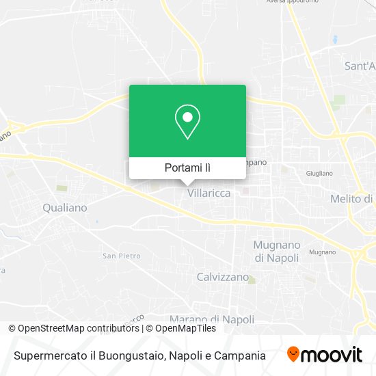 Mappa Supermercato il Buongustaio