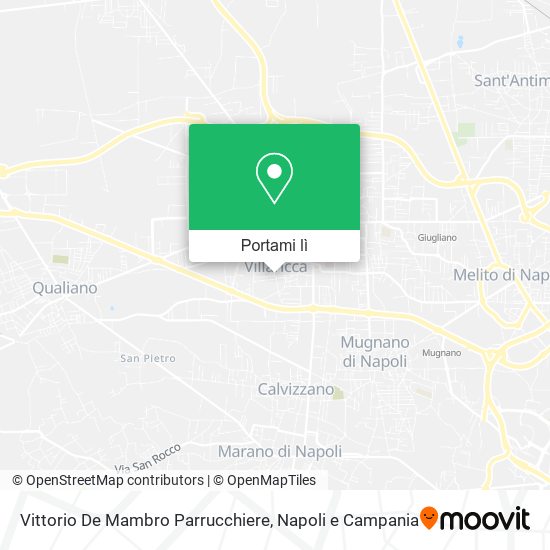 Mappa Vittorio De Mambro Parrucchiere
