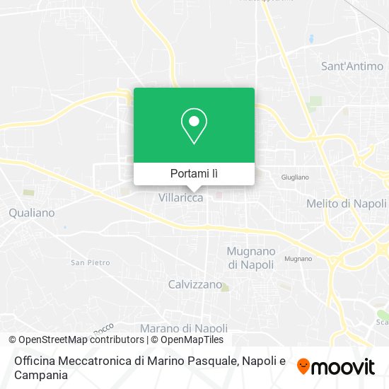 Mappa Officina Meccatronica di Marino Pasquale