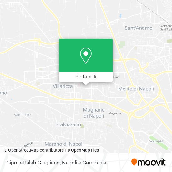 Mappa Cipollettalab Giugliano