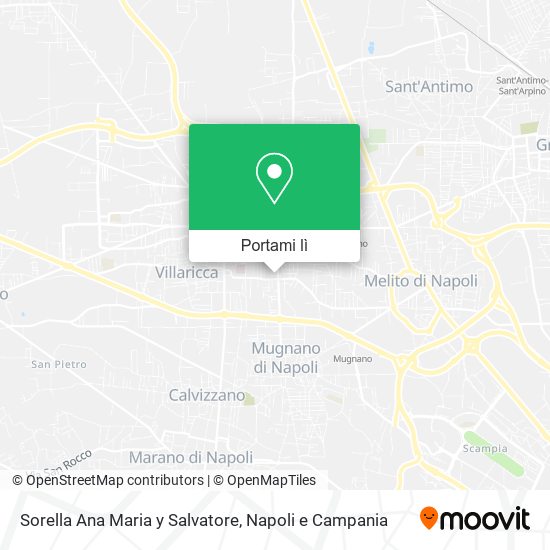 Mappa Sorella Ana Maria y Salvatore