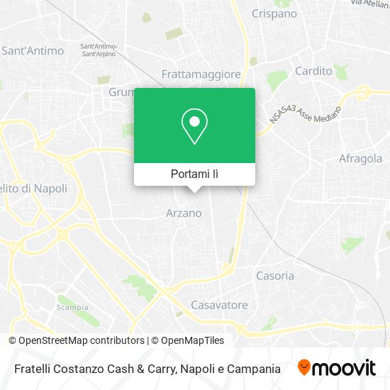 Mappa Fratelli Costanzo Cash & Carry