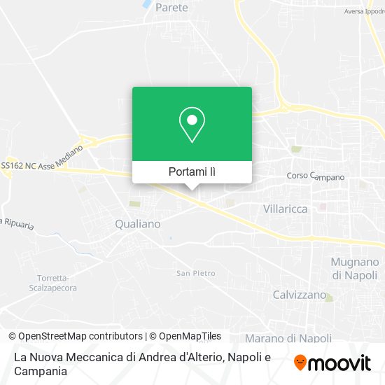 Mappa La Nuova Meccanica di Andrea d'Alterio
