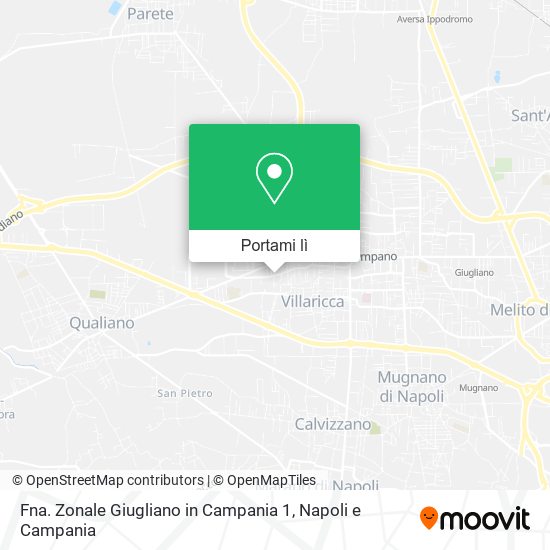 Mappa Fna. Zonale Giugliano in Campania 1