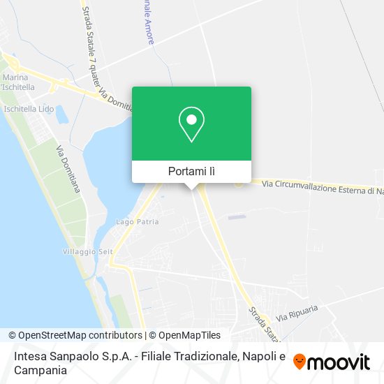 Mappa Intesa Sanpaolo S.p.A. - Filiale Tradizionale