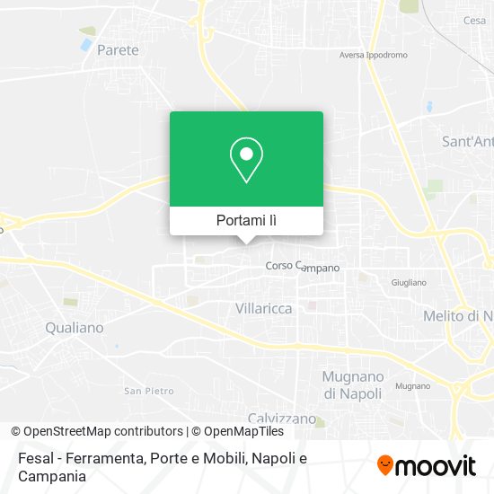 Mappa Fesal - Ferramenta, Porte e Mobili