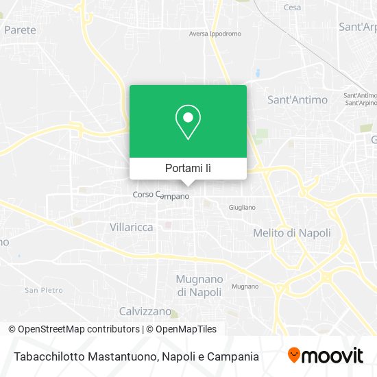 Mappa Tabacchilotto Mastantuono