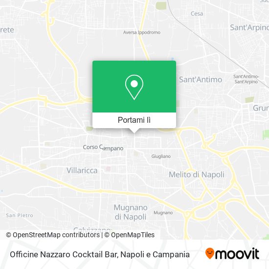 Mappa Officine Nazzaro Cocktail Bar