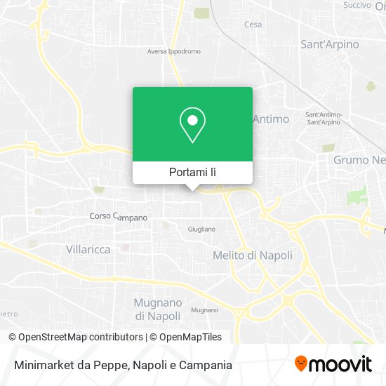 Mappa Minimarket da Peppe