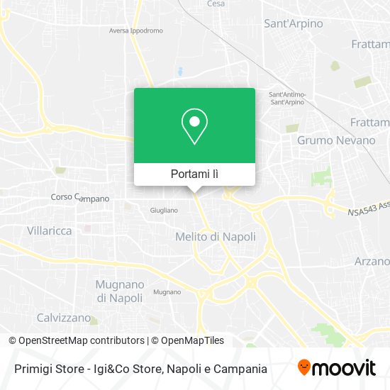Mappa Primigi Store - Igi&Co Store