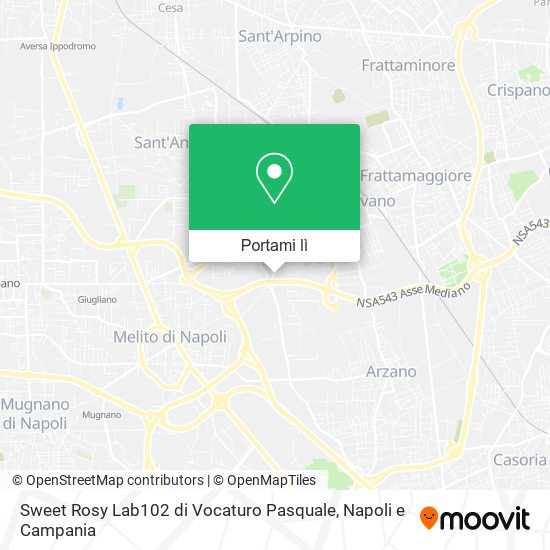 Mappa Sweet Rosy Lab102 di Vocaturo Pasquale