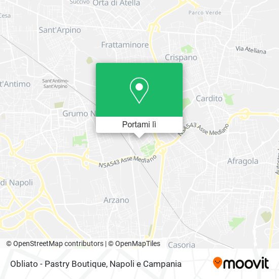 Mappa Obliato - Pastry Boutique
