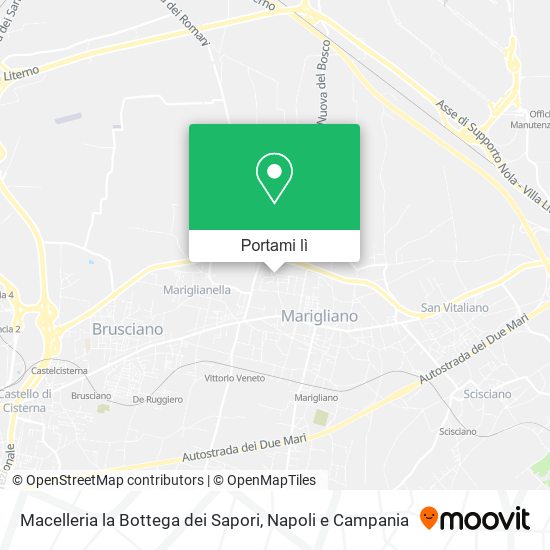 Mappa Macelleria la Bottega dei Sapori