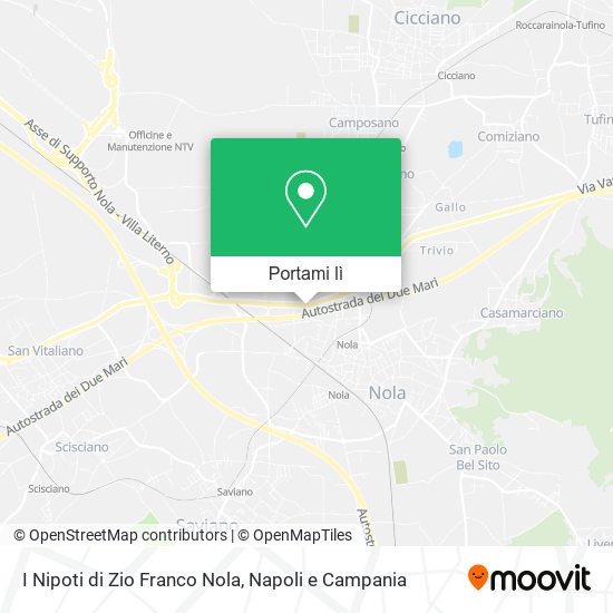 Mappa I Nipoti di Zio Franco Nola