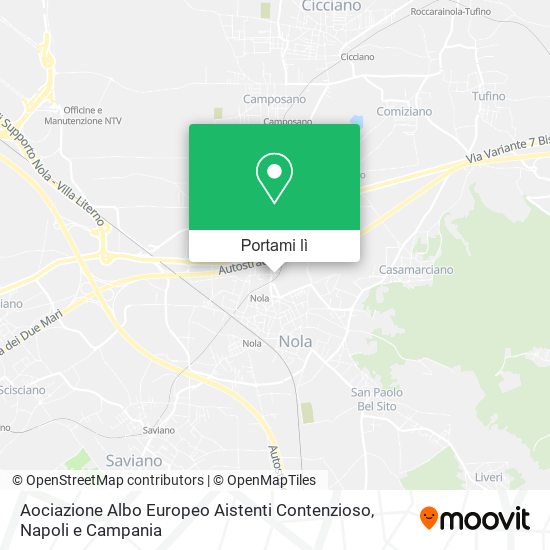 Mappa Aociazione Albo Europeo Aistenti Contenzioso